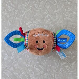 Kids Preferred Football Plush Teether Baby Toy